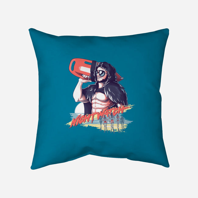Nightwatch-none removable cover w insert throw pillow-KindaCreative