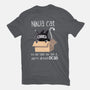 Ninja Cat-mens heavyweight tee-BlancaVidal