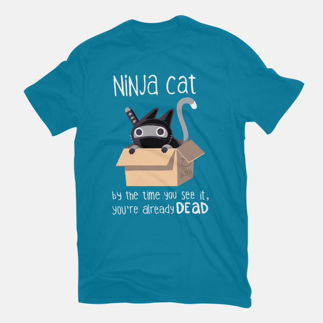 Ninja Cat-unisex basic tee-BlancaVidal