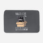 Ninja Cat-none memory foam bath mat-BlancaVidal