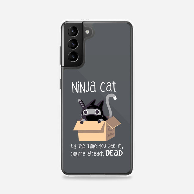Ninja Cat-samsung snap phone case-BlancaVidal