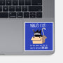 Ninja Cat-none glossy sticker-BlancaVidal
