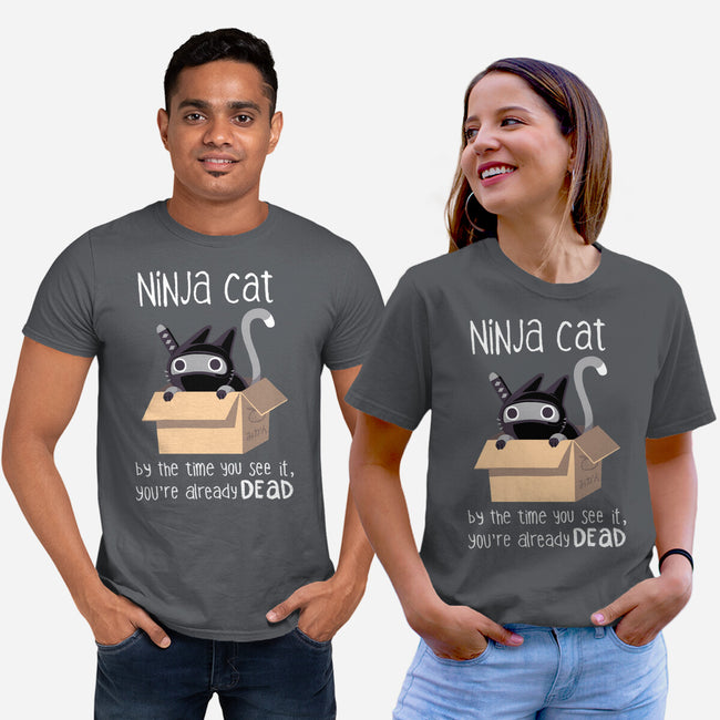 Ninja Cat-unisex basic tee-BlancaVidal