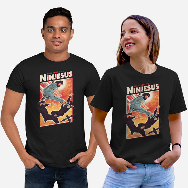 Ninjesus-unisex basic tee-Mathiole