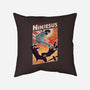 Ninjesus-none removable cover w insert throw pillow-Mathiole