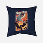 Ninjesus-none removable cover w insert throw pillow-Mathiole
