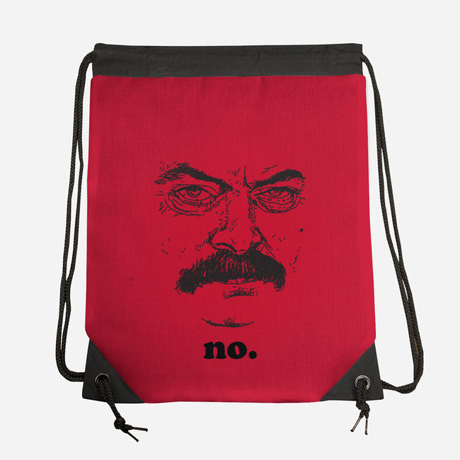 NO-none drawstring bag-CupidsArt
