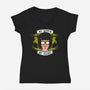 No Butts, No Glory-womens v-neck tee-Boggs Nicolas