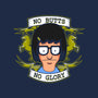 No Butts, No Glory-none zippered laptop sleeve-Boggs Nicolas