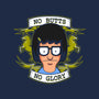 No Butts, No Glory-none glossy sticker-Boggs Nicolas