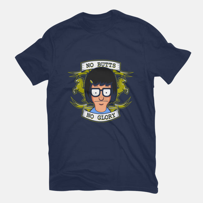 No Butts, No Glory-mens heavyweight tee-Boggs Nicolas
