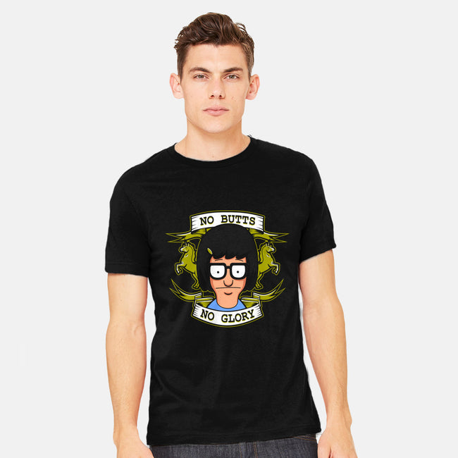 No Butts, No Glory-mens heavyweight tee-Boggs Nicolas