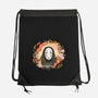 No Face-none drawstring bag-Cinnamoron