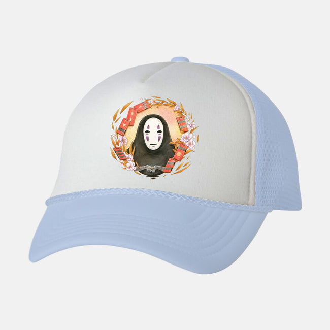 No Face-unisex trucker hat-Cinnamoron