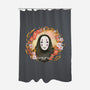No Face-none polyester shower curtain-Cinnamoron