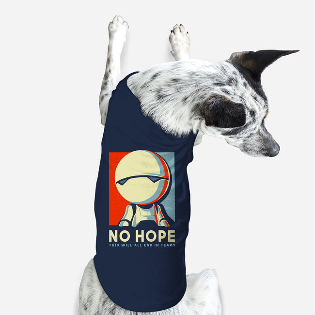 No Hope-dog basic pet tank-BlancaVidal