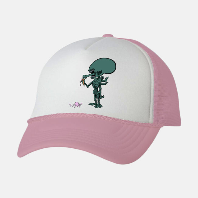 No One Can Hear Ice-Cream-unisex trucker hat-pscof42
