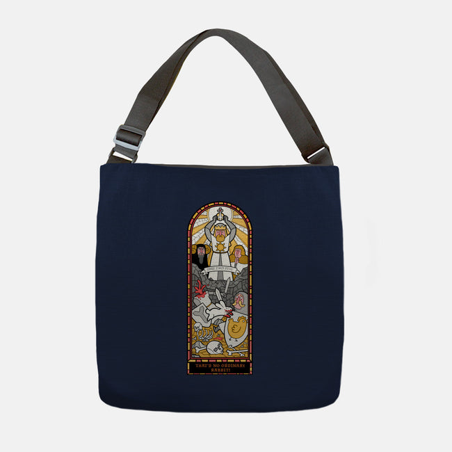 No Ordinary Rabbit!-none adjustable tote-queenmob