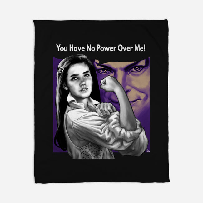 No Power Over Me-none fleece blanket-hugohugo