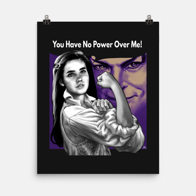 No Power Over Me-none matte poster-hugohugo