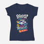 No Roads-womens v-neck tee-risarodil