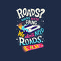 No Roads-womens v-neck tee-risarodil
