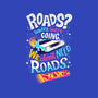 No Roads-womens v-neck tee-risarodil