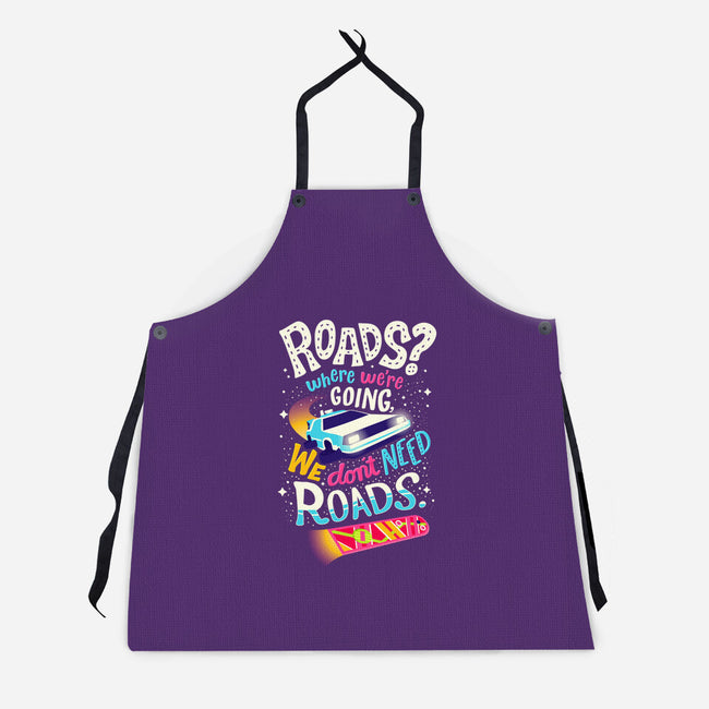 No Roads-unisex kitchen apron-risarodil