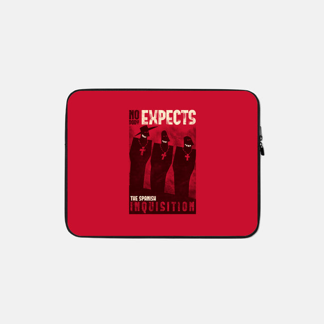 Nobody Expects Them!-none zippered laptop sleeve-queenmob