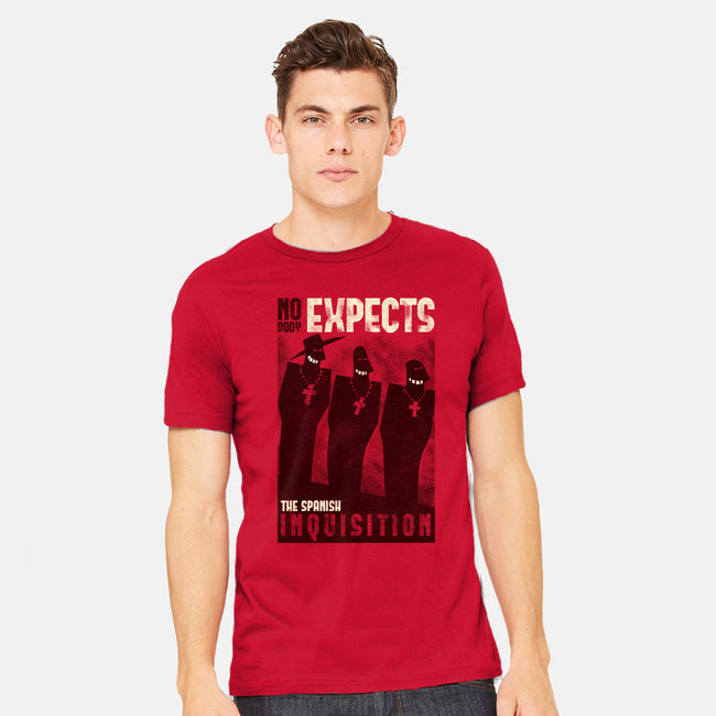 Nobody Expects Them!-mens heavyweight tee-queenmob