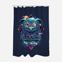 Nocturnal Animod-none polyester shower curtain-vp021