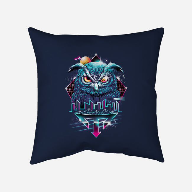 Nocturnal Animod-none non-removable cover w insert throw pillow-vp021