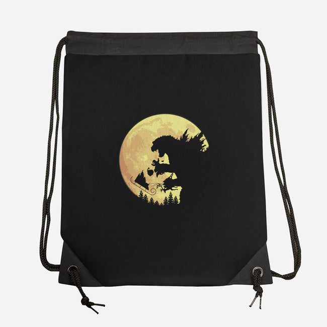 Noh! Noh! Noh!-none drawstring bag-maped