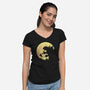 Noh! Noh! Noh!-womens v-neck tee-maped