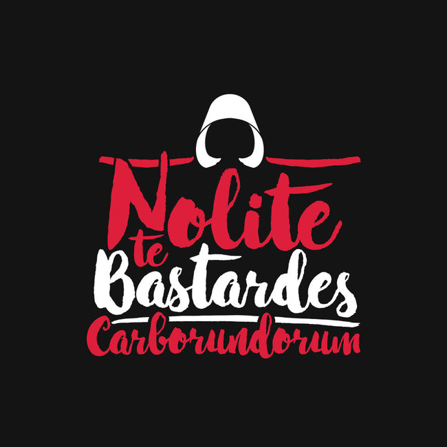 Nolite te Bastardes Carborundorum-baby basic onesie-Retro Review