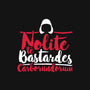 Nolite te Bastardes Carborundorum-none non-removable cover w insert throw pillow-Retro Review