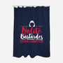 Nolite te Bastardes Carborundorum-none polyester shower curtain-Retro Review
