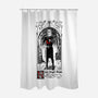 None Shall Pass-none polyester shower curtain-Mathiole