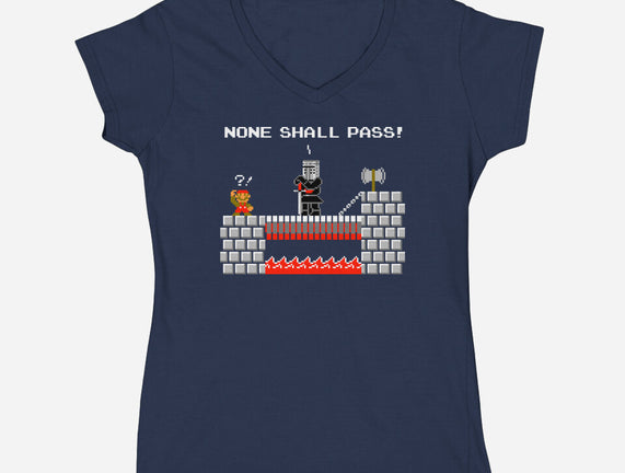 None Shall Pass Including Plumbers