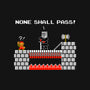 None Shall Pass Including Plumbers-none removable cover w insert throw pillow-RyanAstle