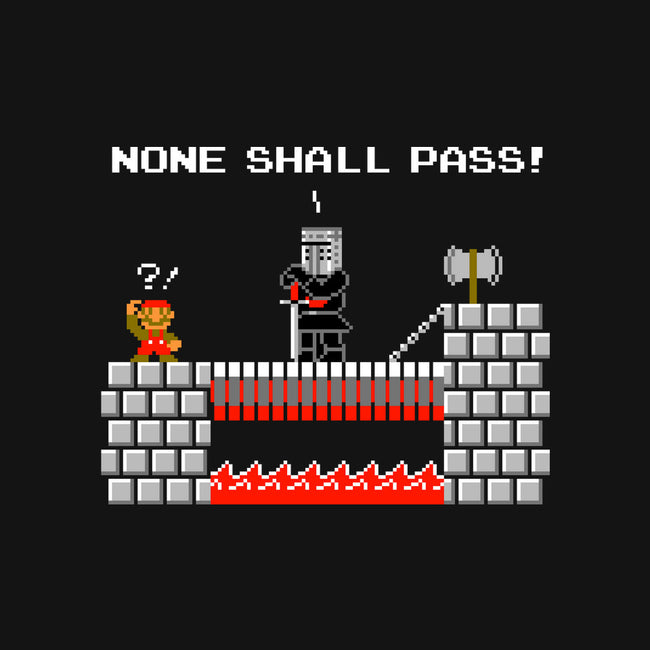 None Shall Pass Including Plumbers-none basic tote-RyanAstle