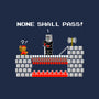 None Shall Pass Including Plumbers-none drawstring bag-RyanAstle