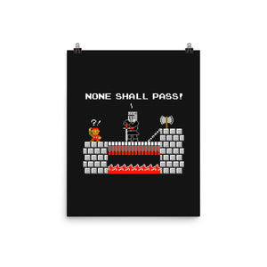 None Shall Pass Including Plumbers