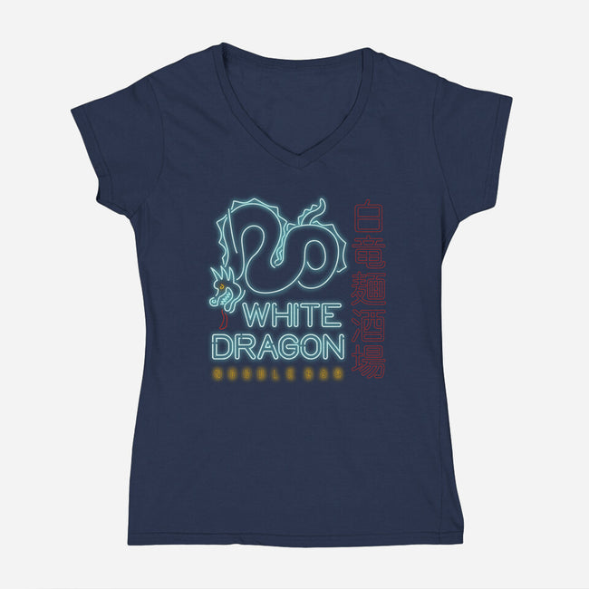 Noodle Bar-2019-womens v-neck tee-Beware_1984
