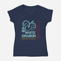 Noodle Bar-2019-womens v-neck tee-Beware_1984
