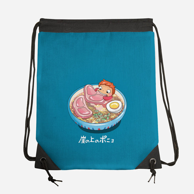 Noodle Swim-none drawstring bag-vp021