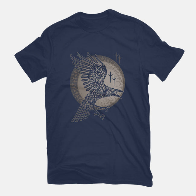 Norse Raven-mens heavyweight tee-RAIDHO