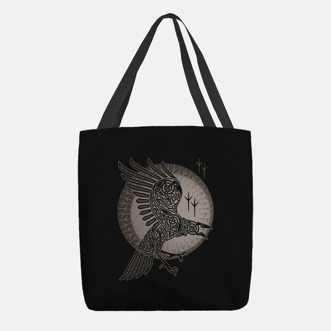 Norse Raven-none basic tote-RAIDHO