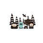 North Park-none removable cover w insert throw pillow-ducfrench
