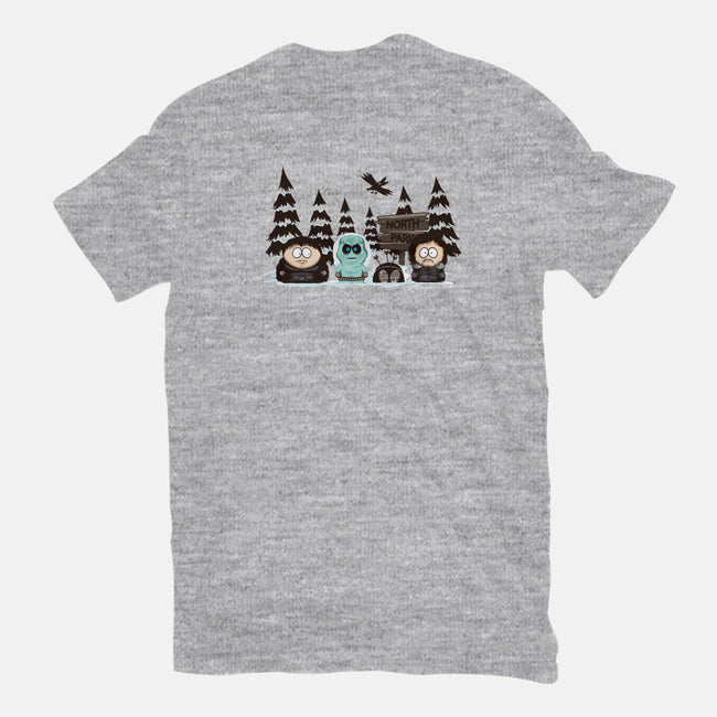 North Park-mens basic tee-ducfrench by TeeFury